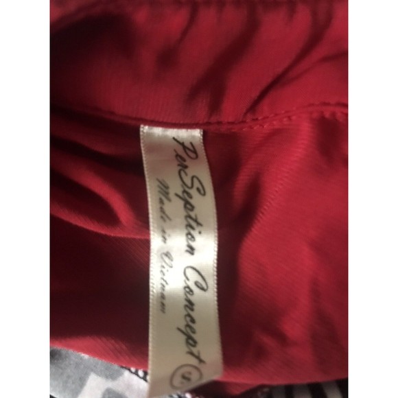 Perception Concepts Red Sleeveless Blouse Tank Top Size S - Picture 6 of 6